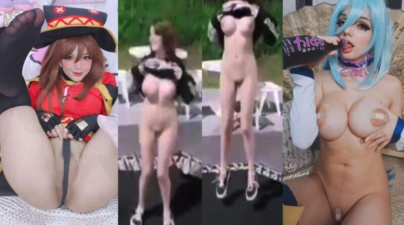 sweetieline manyvids king leaked PORN VIDEO Public nude on trampoline