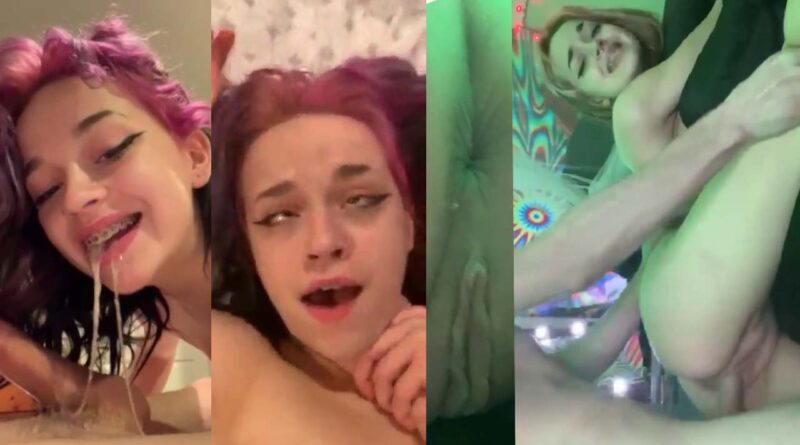 Influencer girl Tiktok Alana Leaked porn video fucking and sucking cock