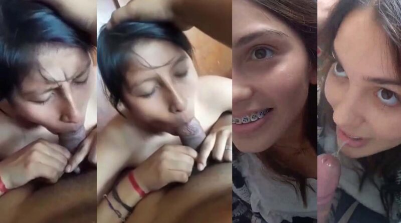 Her first experience - she suck dick for the first time - REAL AMATEUR PORN VIDEO