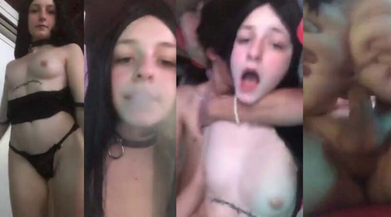 Petite teen girl Real amateur - She smokes weed and fucks with her boyfriend