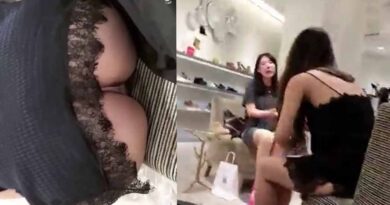 Hidden camera - Upskirt girl in shoe store - Porn amateur