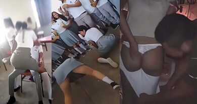 SCANDAL VIDEO - schoolgirls dirty dance at school - Porn amateur