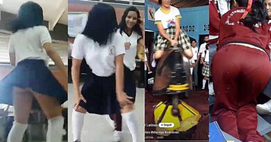Back to school 7 schoolgirls Dirty dances (Twerking)