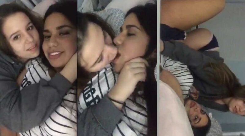 friends practice lesbianism for their instagram admirers PORN AMATEUR