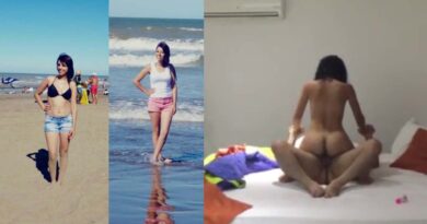 The girl on the beach leaked porn video PORN AMATEUR