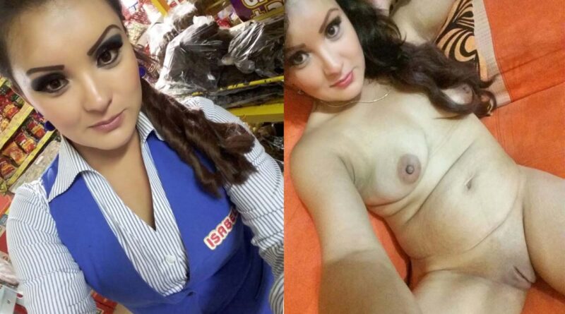 Pretty supermarket cashier - Leaked porn