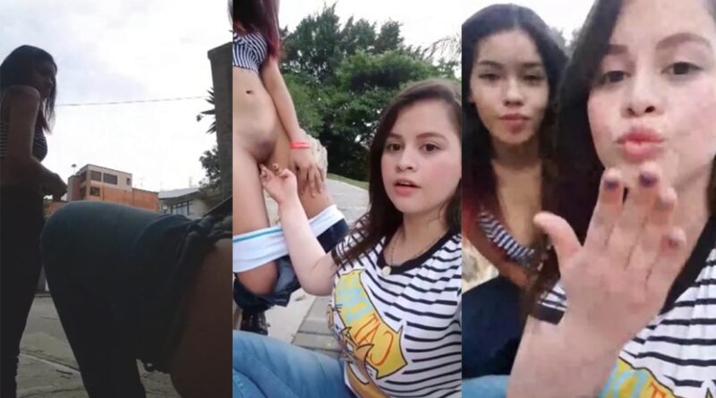 2 teens girls n make a porn video through tiktok