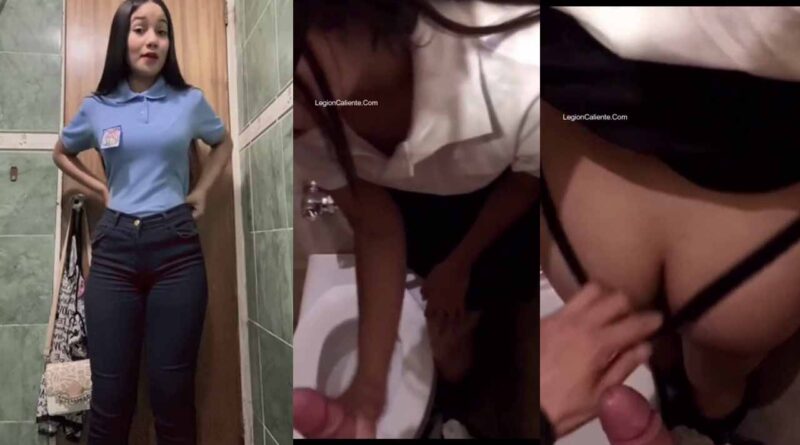 Precocious schoolgirl has sex in the school bathroom PORN AMATEUR