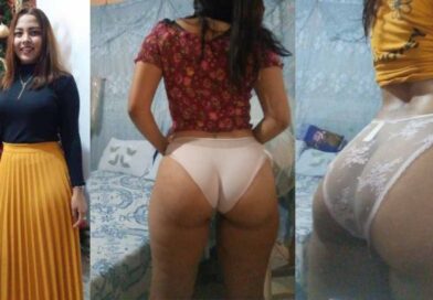 Teen girl from peru, shows that she has a big ass PORN AMATEUR
