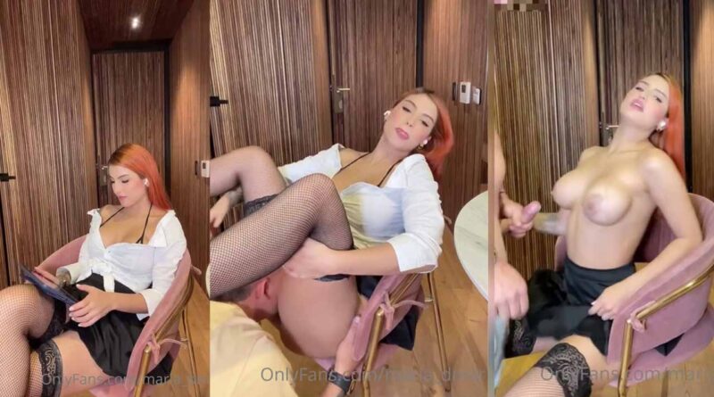 @maria_dmar Colombian redhead, they spread her legs to lick her pussy PORN ONLYFANS