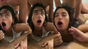 a strong orgasm almost leaves her crazy with pleasure PORN AMATEUR