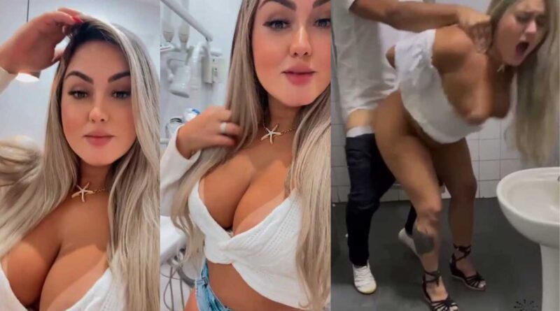 Blonde Latina Girl Gets Drunk And Fucked In The Bathroom