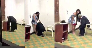 Brazilian priest caught with a prostitute in the church PORN AMATEUR
