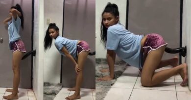 TIK TOK GIRL - SHE FINDS HER SISTER'S DILDO AND MAKES A VIRAL VIDEO ON TIKTOK Porn Amateur