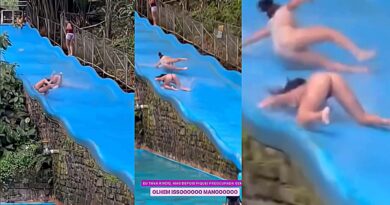 WATER PARK - FUNNY ACCIDENT - TEEN GIRL BIG ASS