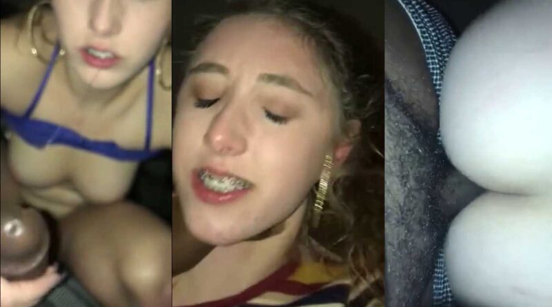 WHITE GIRL ENJOYS BEING FUCKED BY A BLACK GUY