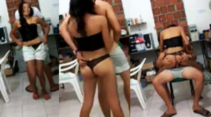 Horny Peruvian girl fucking in the kitchen PORN AMATEUR