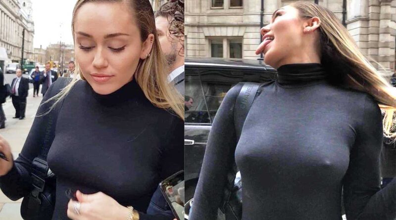 Miley cyrus New boobs transparency PORN VIDEO