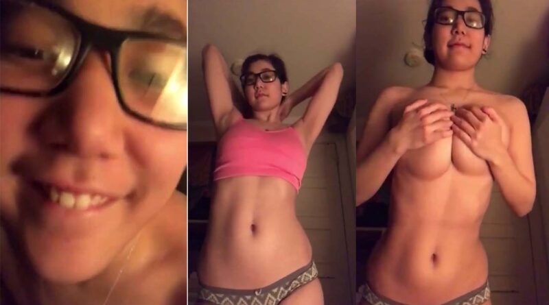 nerdy girl, she tryna be sexy PORN AMATEUR