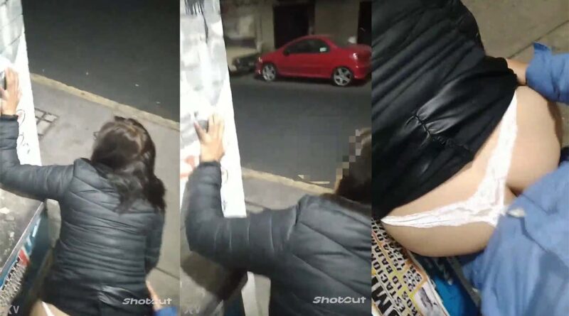 Drunk girl fucking on the street at night PORN AMTEUR