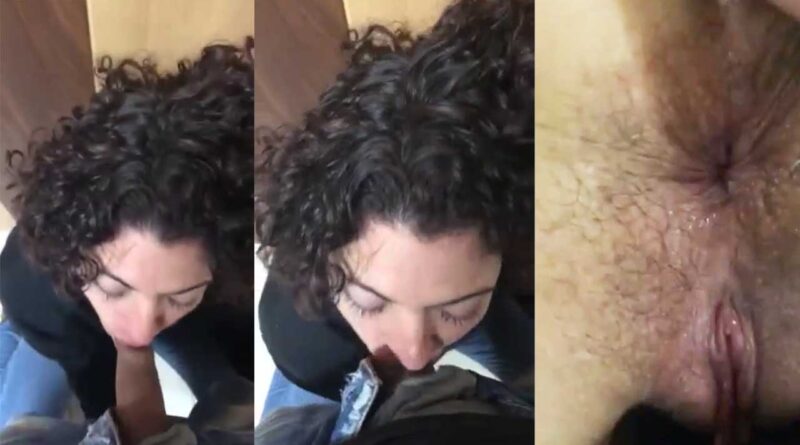 HORNY LATINA WITH CURLY HAIR - THEY OPEN HER ASS