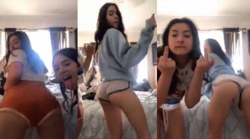 TEENS INSTAGRAM LIVE - FORBIDDEN DANCE MOVING ASSES TO THE RHYTHM OF TWERKING