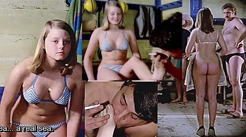 hollywood RARE VIDEO TEEN Jodie Foster LICK FEETS IN THE BEACH HOUSE 1977