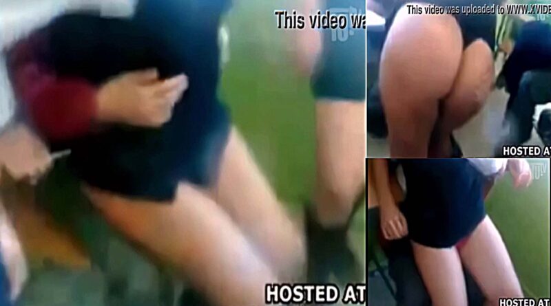 Schoolgirls show their butt to their friend to cause an erection in his penis