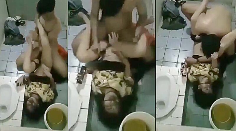drunk girl raped and fucked in a BAR bathroom