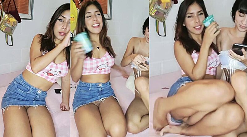 2 girls from Brazil, one of them is not wearing panties LIVE INSTAGRAM PORN