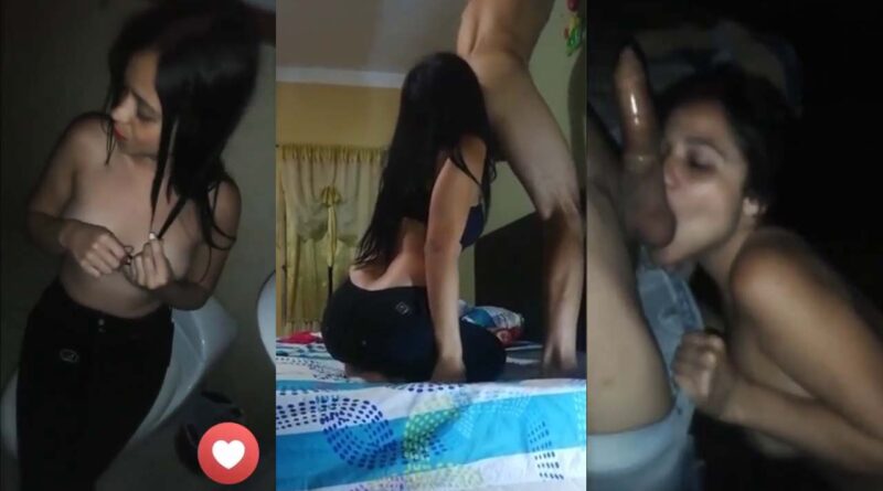 LATIN GIRL GIVES HER BOYFRIEND A BLACK KISS Porn Amateur