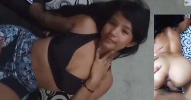PERUVIAN GIRL LEAVES HER HOUSE TO FUCK ALL DAY WITH HER BOYFRIEND