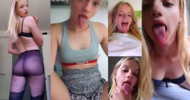 Ivanka Blonde girl Depraved sister very horny long tongue PORN AMATEUR