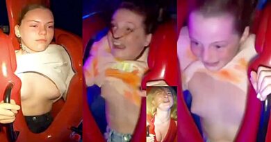 Teens Girls accidental flash tits at amusement park PORN REAL AMATEUR