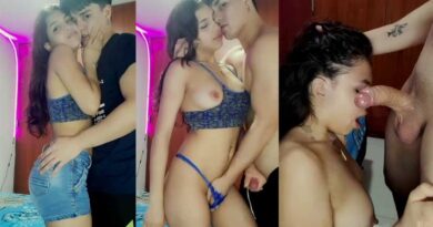 Venezuelan girl, barely 18 years old, does everything to please her man