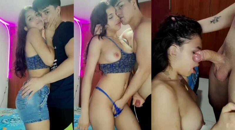 Venezuelan girl, barely 18 years old, does everything to please her man