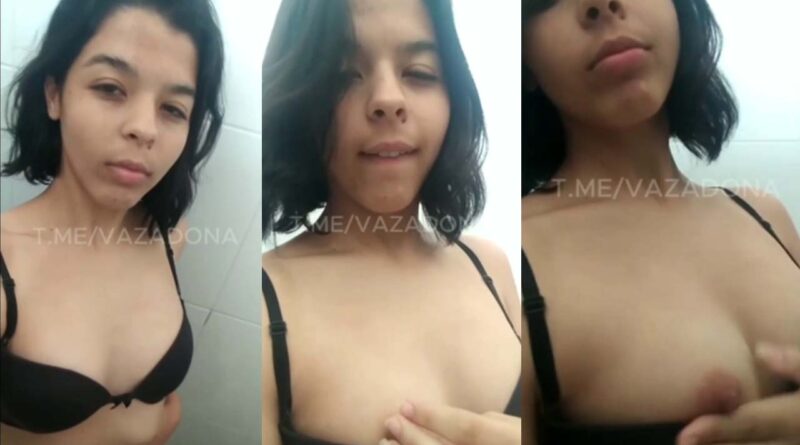 Viral porn video on Telegram - Mexican horny girl feels very sensual