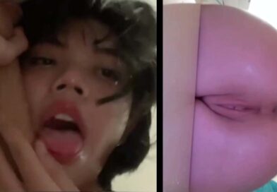 Crazy Emo girl drooling and showing her ass AMATEUR PORN