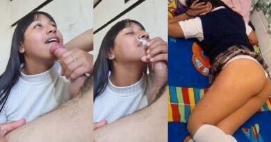 Innocent schoolgirl from Chile receiving cum on her face PORN AMATEUR 2024