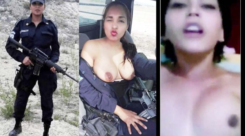 Nadia Garcia Female police officer exhibited porn videos with Mexican police commander