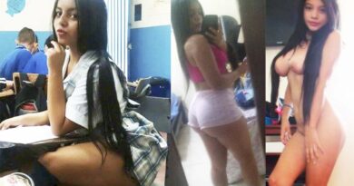 Pack of Colombian schoolgirl with big ass