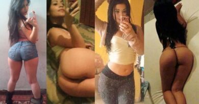 Venezuelan teen with big ass - pack nudes