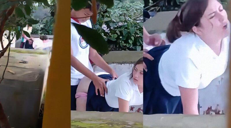 Viral Video 2024 - Schoolgirl fucking with friend - they are caught and filmed