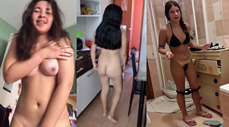3 naked American teens showing good body COMPILATION 2024