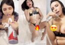 Ary Vilchis horny influencer bathed in milk