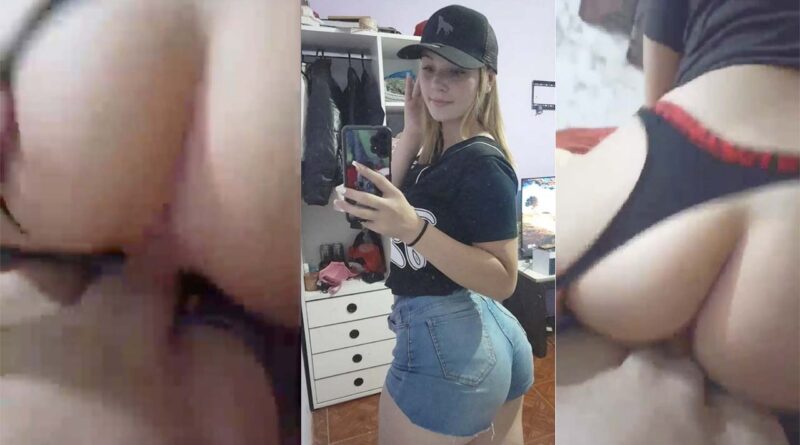 Beautiful white and blonde Argentinian teen RIDING A COCK AMATEUR PORN